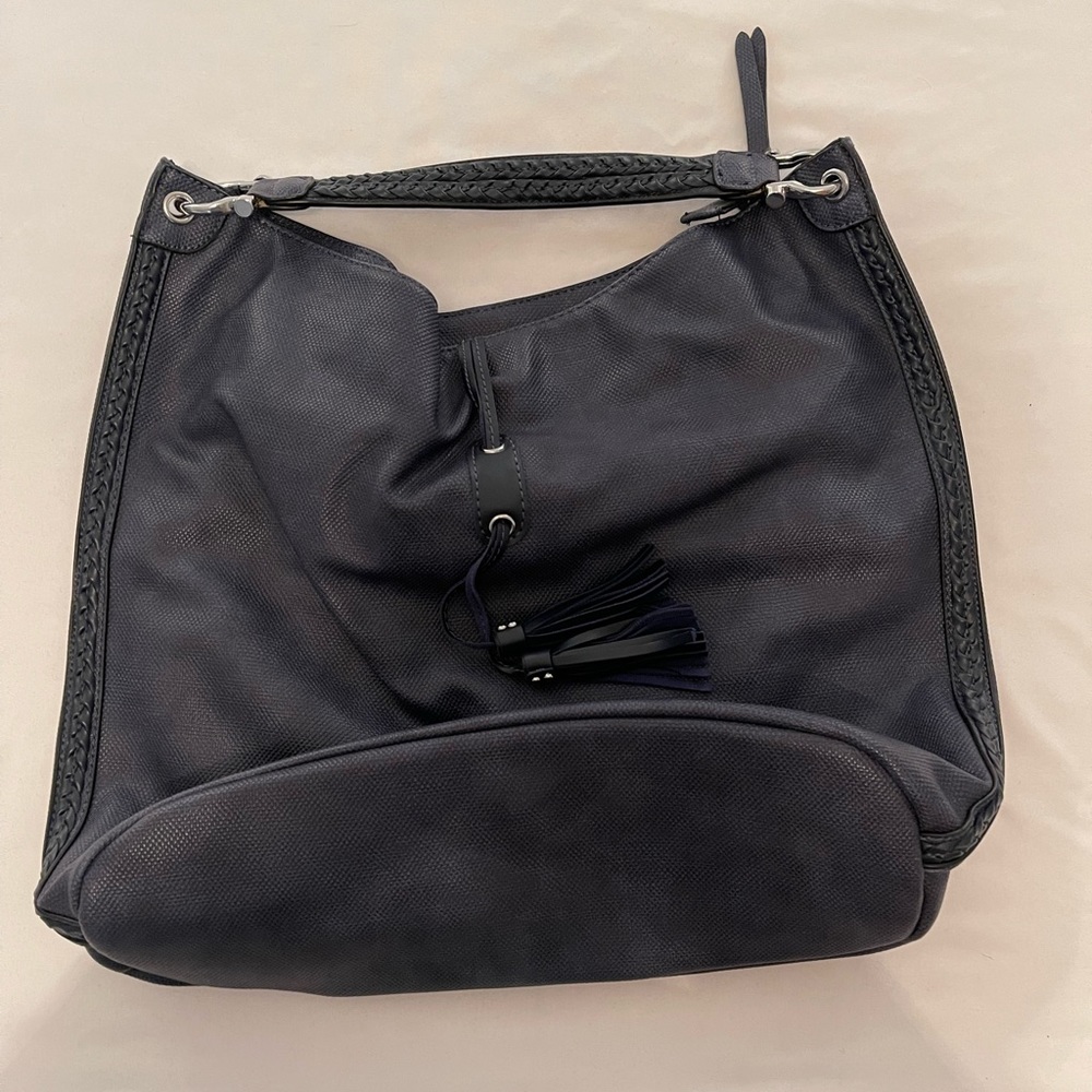 Navy Blue Chillx Hobo Bag